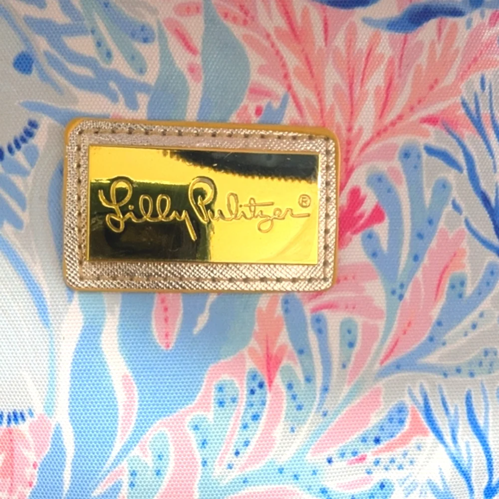 Lilly Pulitzer Insulated Beach Cooler Kaleidoscope Coral 10 x 12